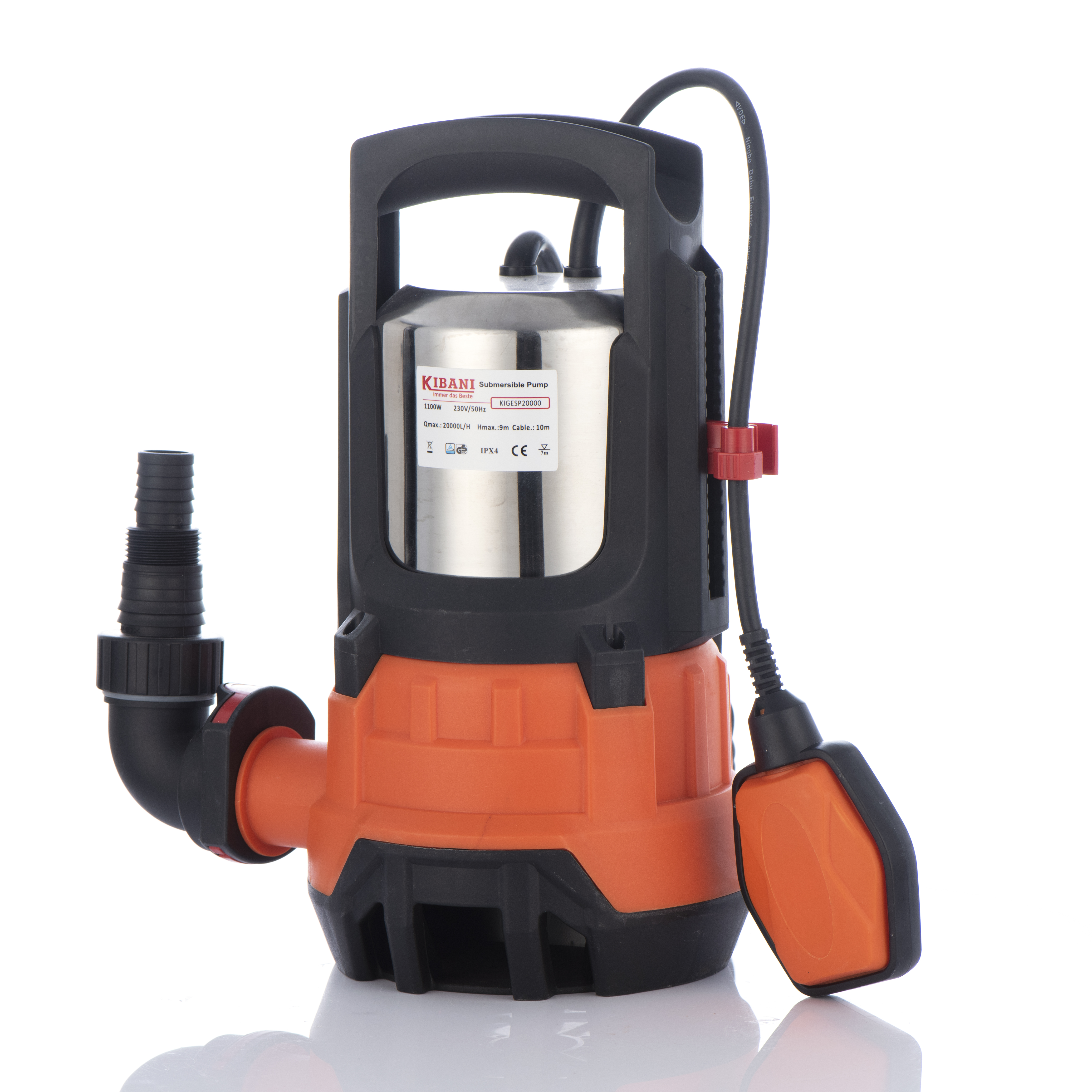 Kibani dompelpomp 20.000 liter p/uur