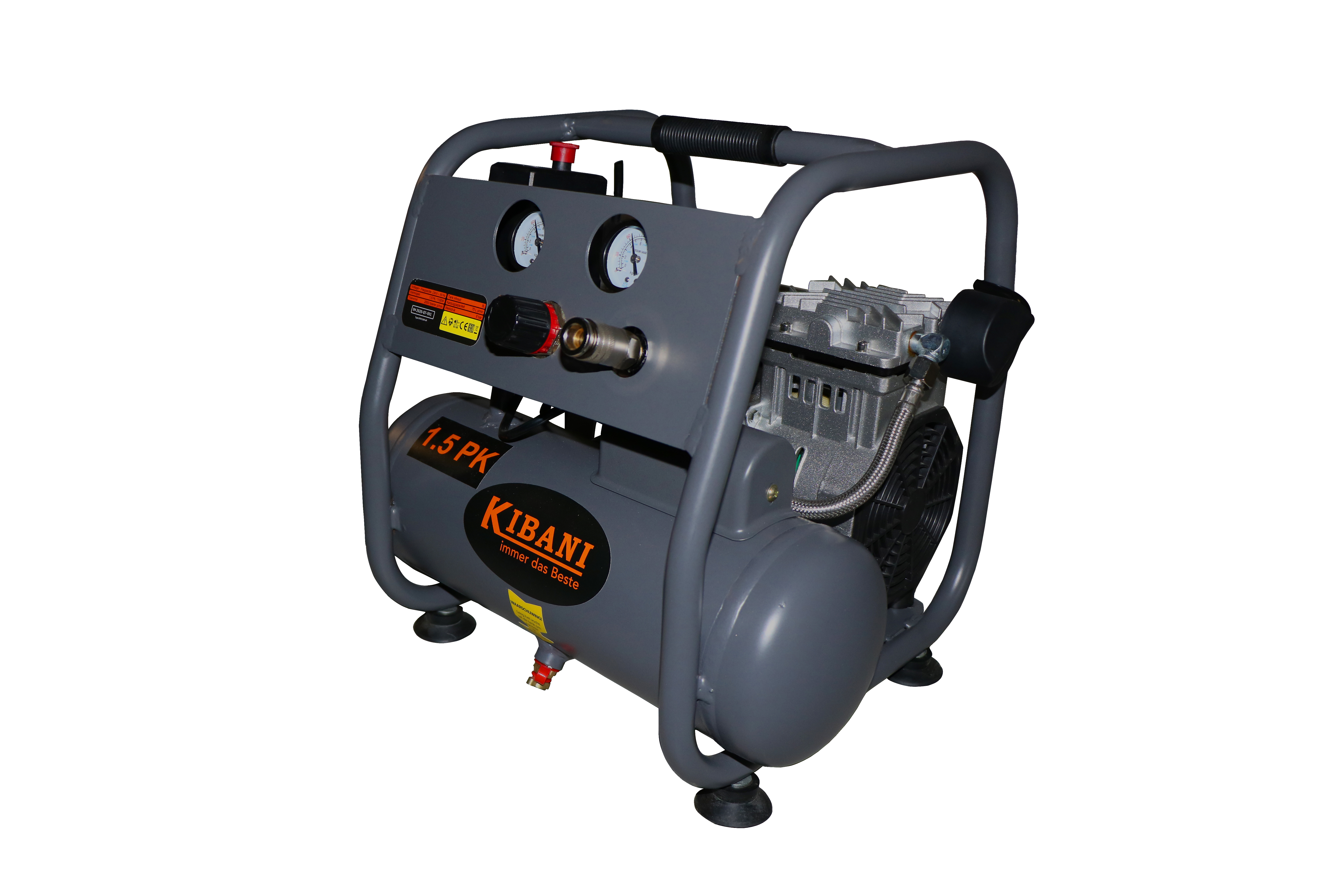 Kibani stille compressor 6 liter